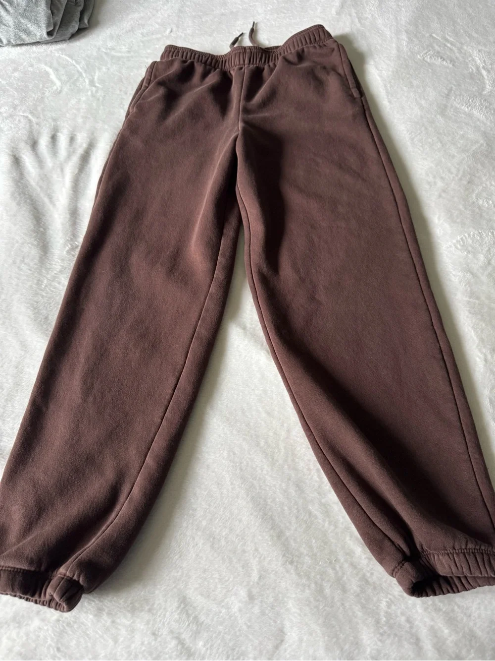 GAP Dark Brown Kids Fleece Joggers